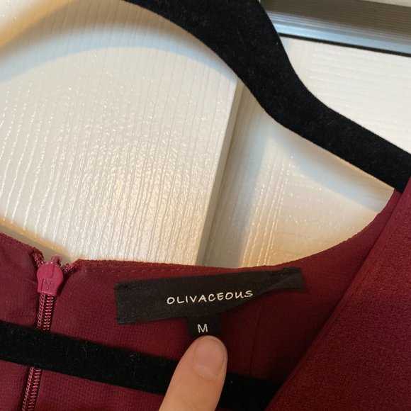 Olivaceous Bell Sleeve Shift Dress - Picture 4 of 5